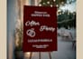 create a elegant wedding welcome signs and seating charts
